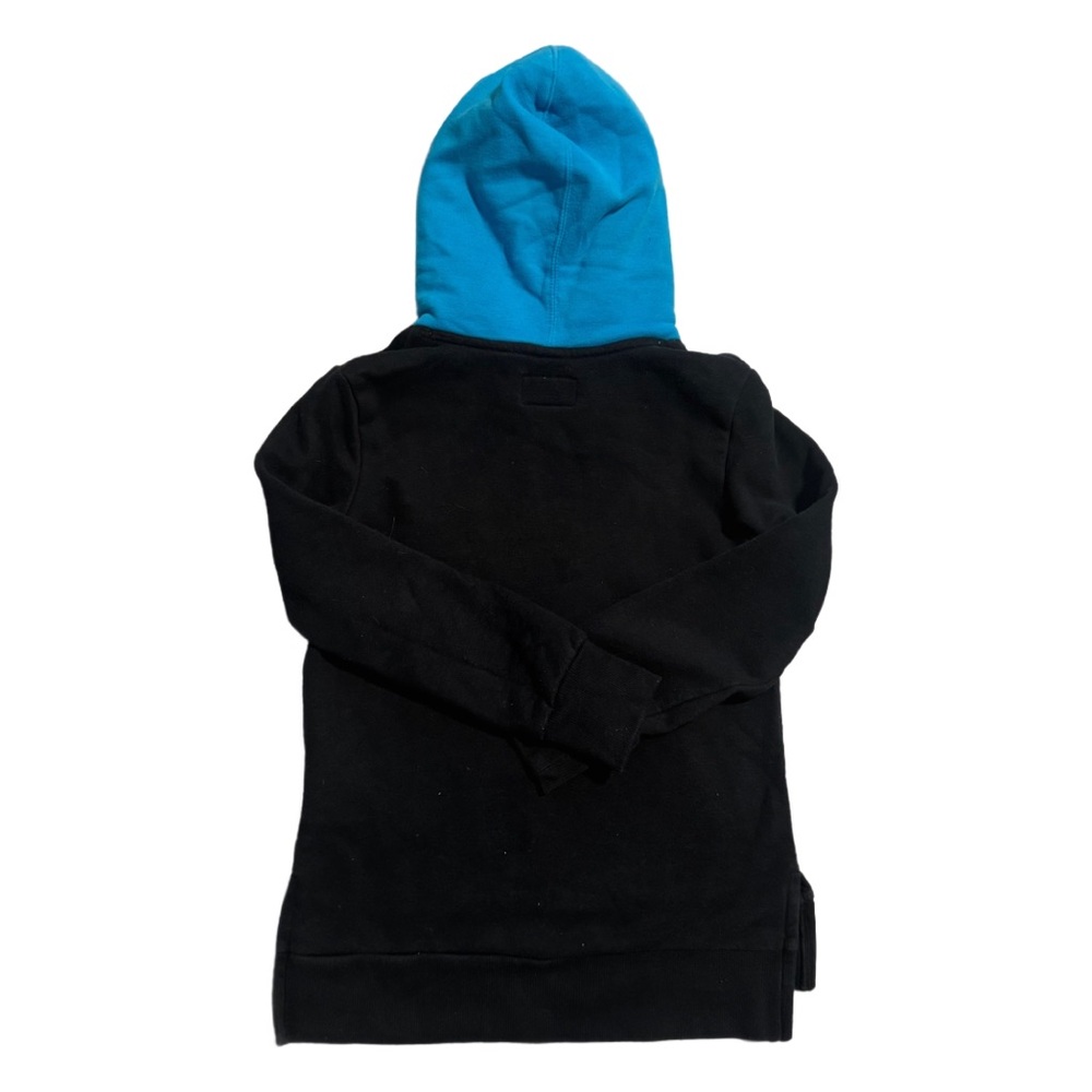 Converse Classic Vintage Inspired Kids Black and Blue Hoodie Size 8/10 - Picture 5 of 6